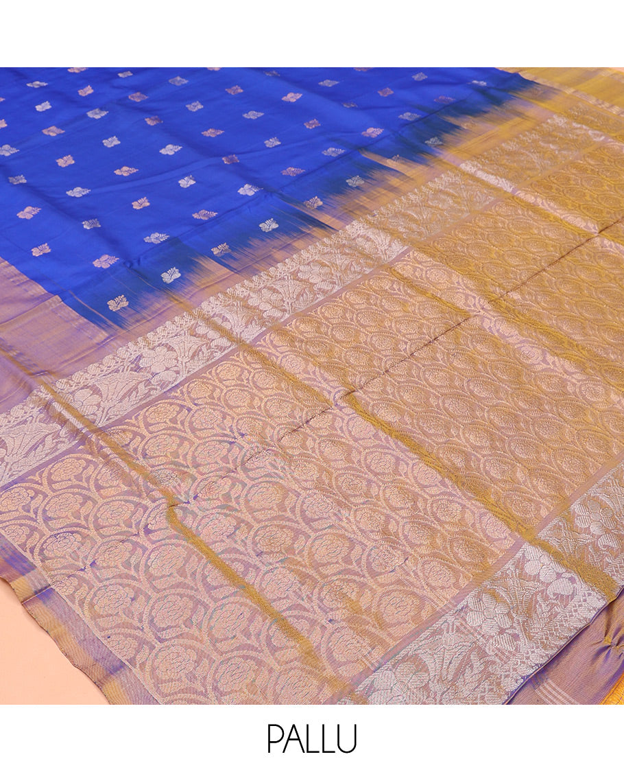 Blue Uppada Silk Saree