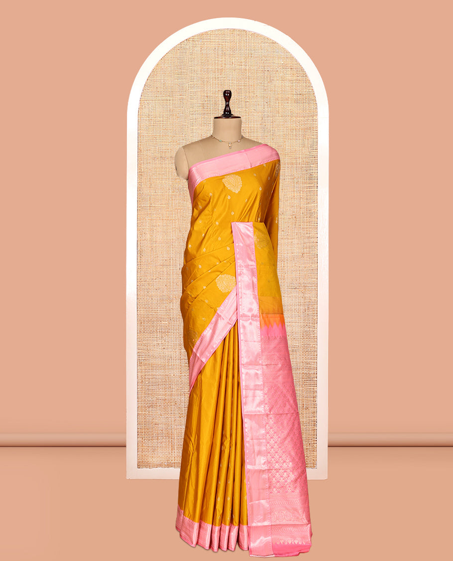 Mustard Gift Saree
