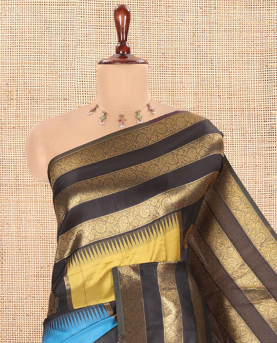 Multi-Color Elite Soft Silk Saree