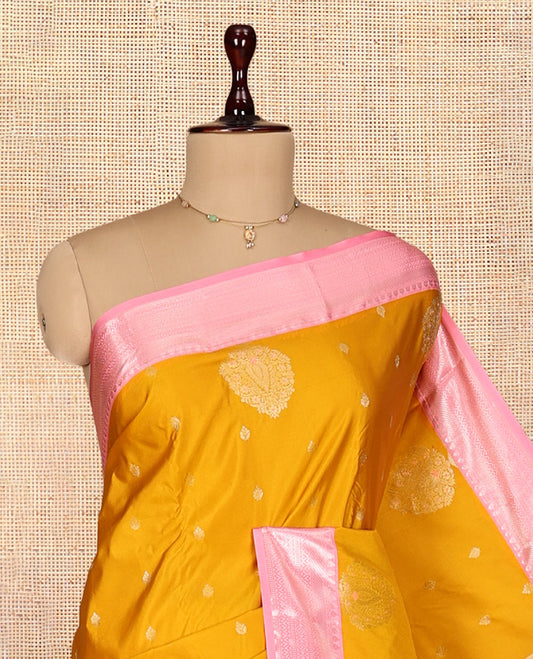 Mustard Gift Saree