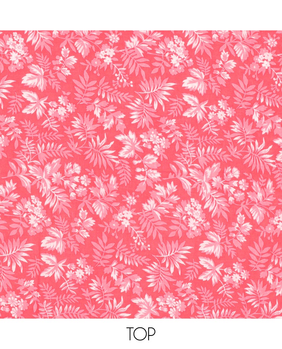 Pink chudidhar material set floral design top with geometric design bottom & geomentric design, floral design dupatta