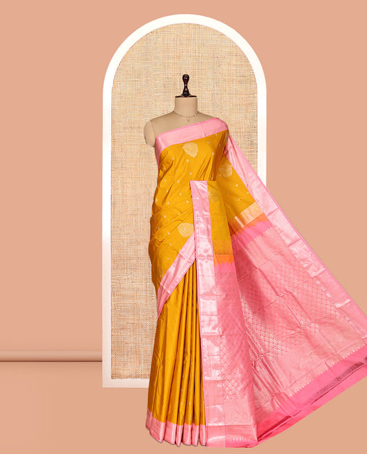 Mustard Gift Saree