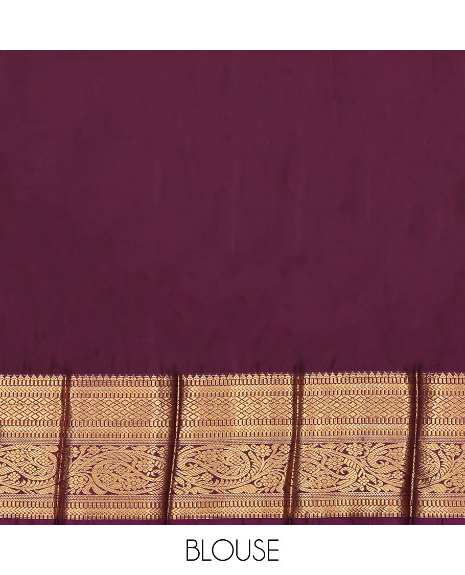 Blue Budget Silk Saree