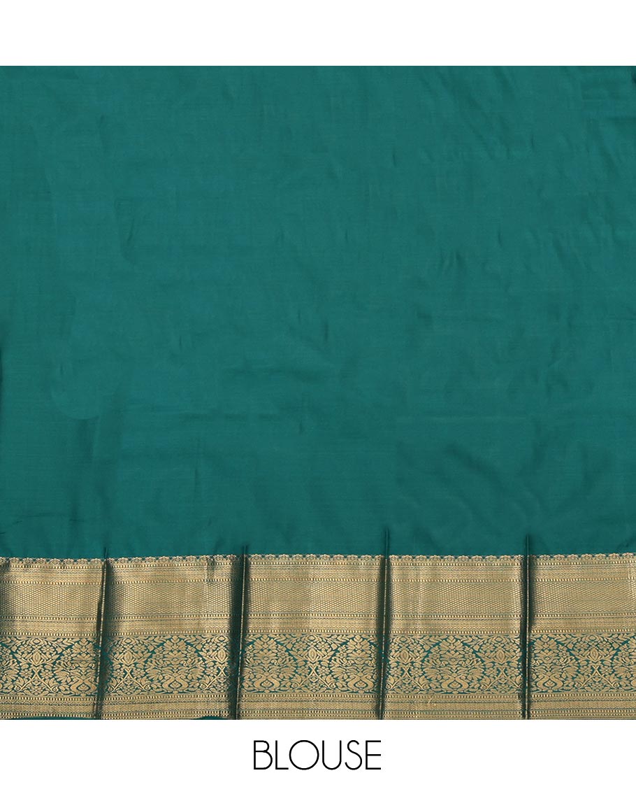 Pink Budget Silk Saree, Graced with Zari Buttas and Checks, Complemented by Contrast Traditional Zari Border, Intricate Pallu, and Contrast Blouse