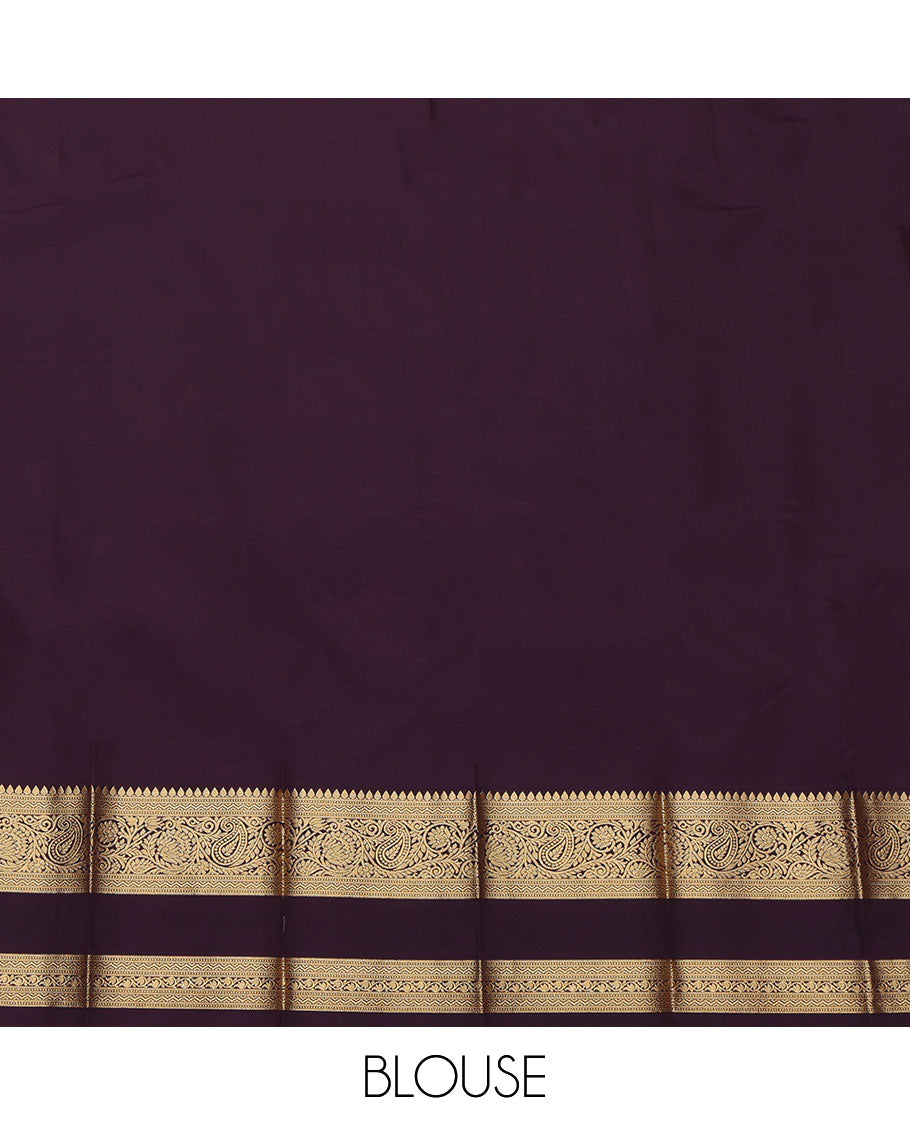 Light Maroon Budget Silk Saree