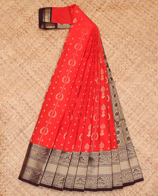 Red Budget Silk Saree