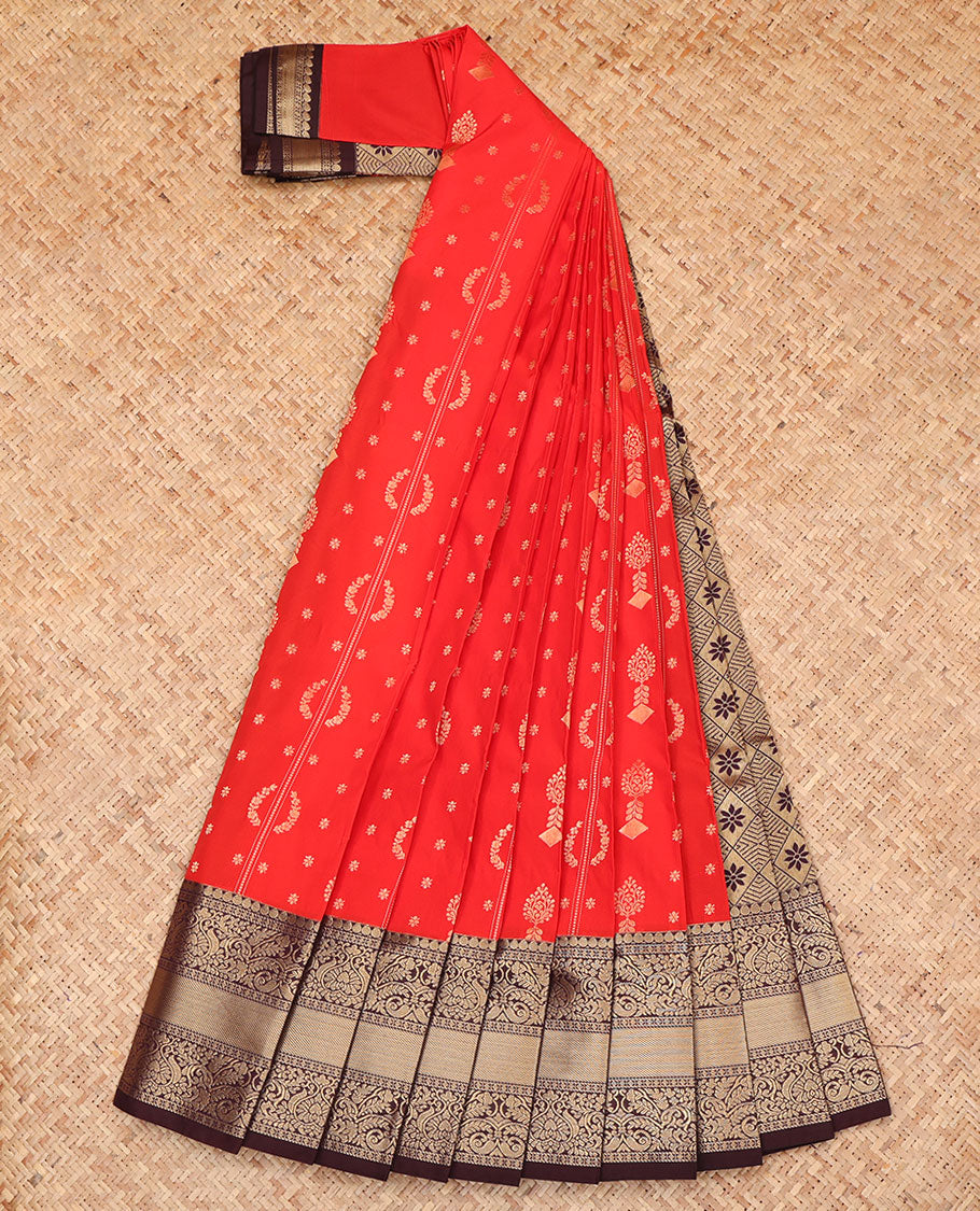 Red Budget Silk Saree