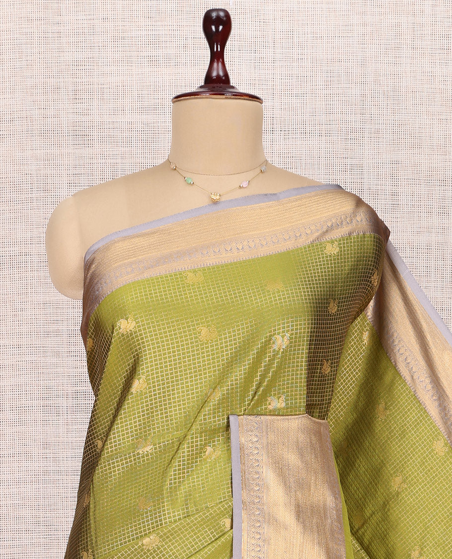 Green Budget Silk Saree