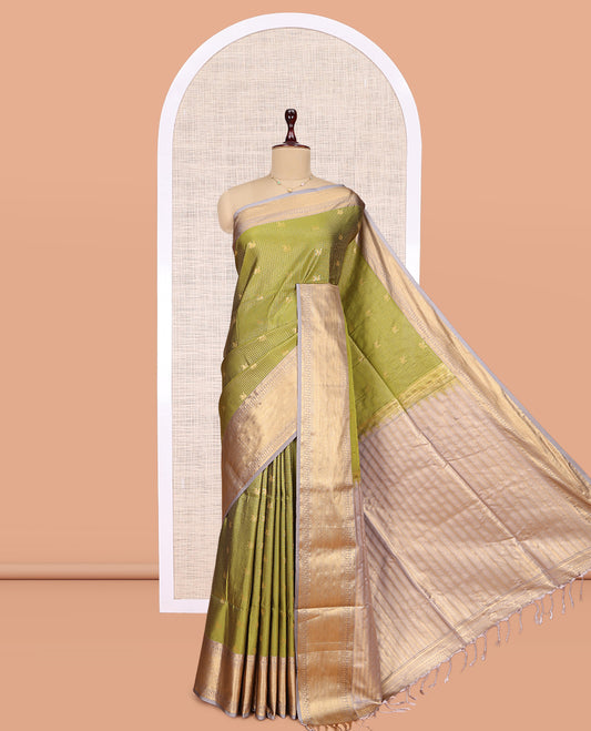 Green Budget Silk Saree