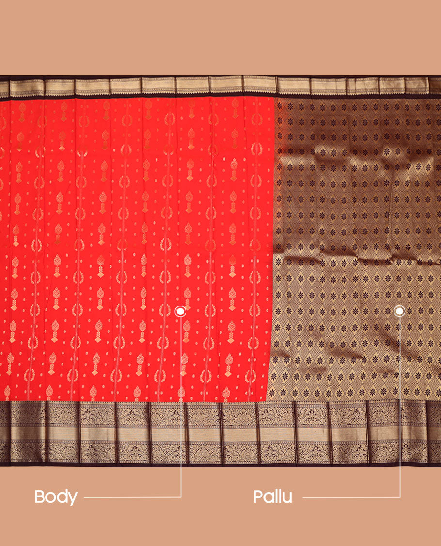 Red Budget Silk Saree