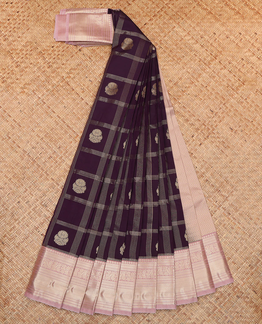 Brown Budget Silk Saree