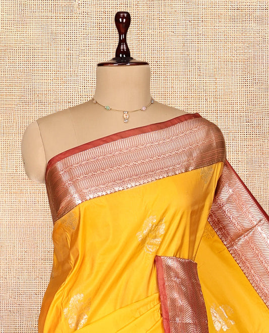 Yellow Gift Saree