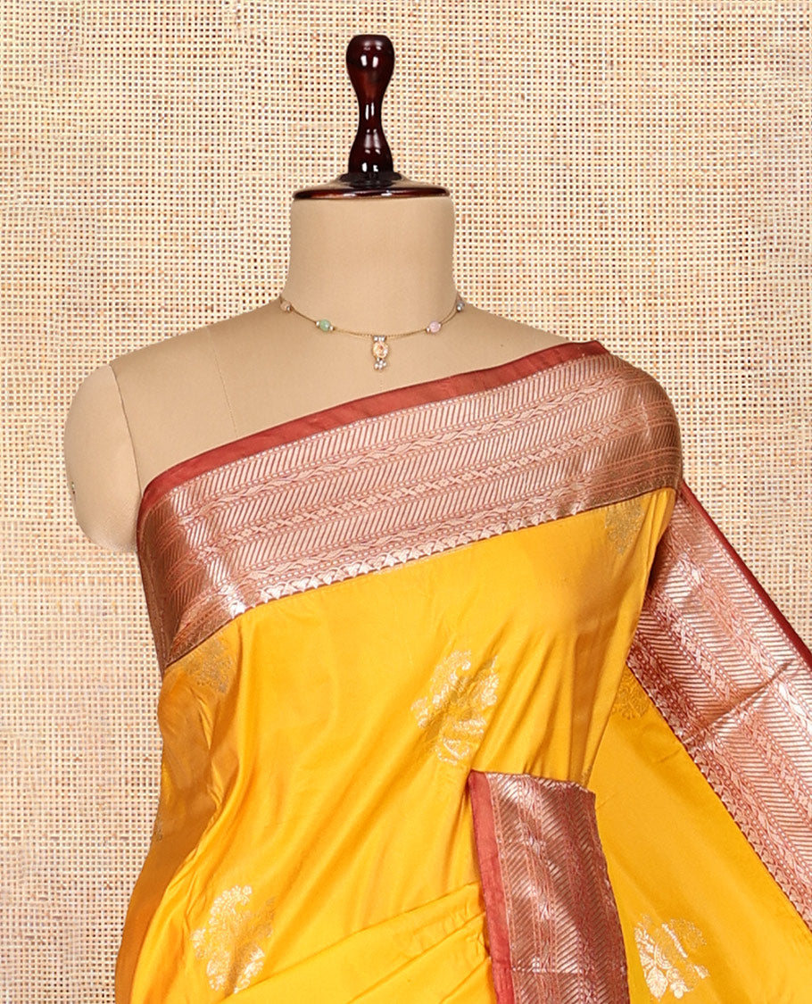 Yellow Gift Saree