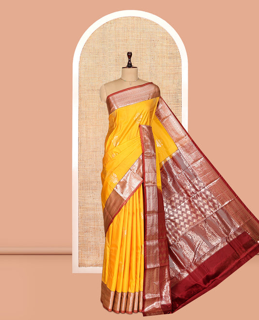 Yellow Gift Saree