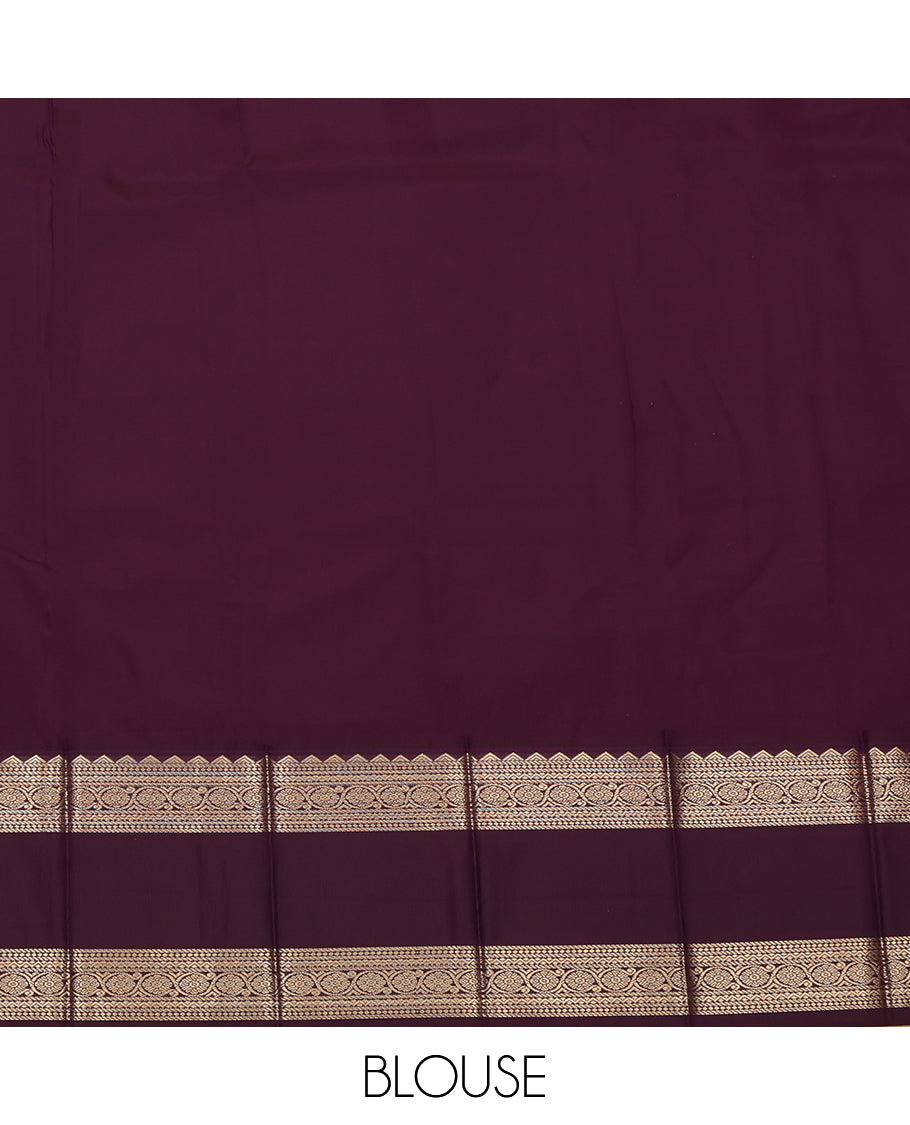 Orange Budget Silk Saree