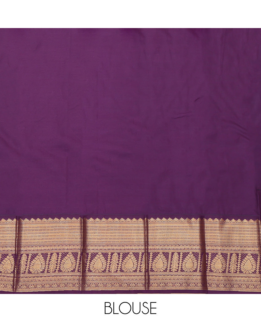 Orange Budget Silk Saree