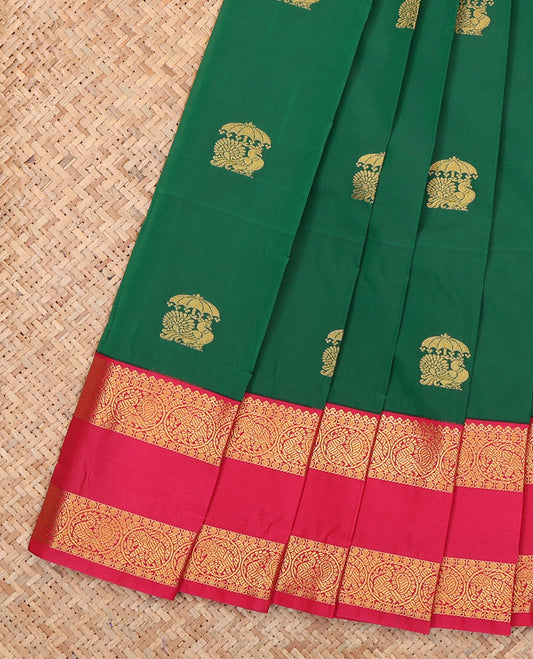 Green Budget Silk Saree