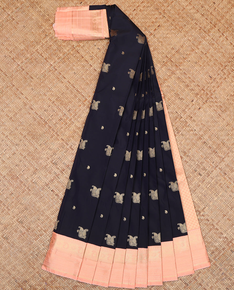 Black Budget Silk Saree
