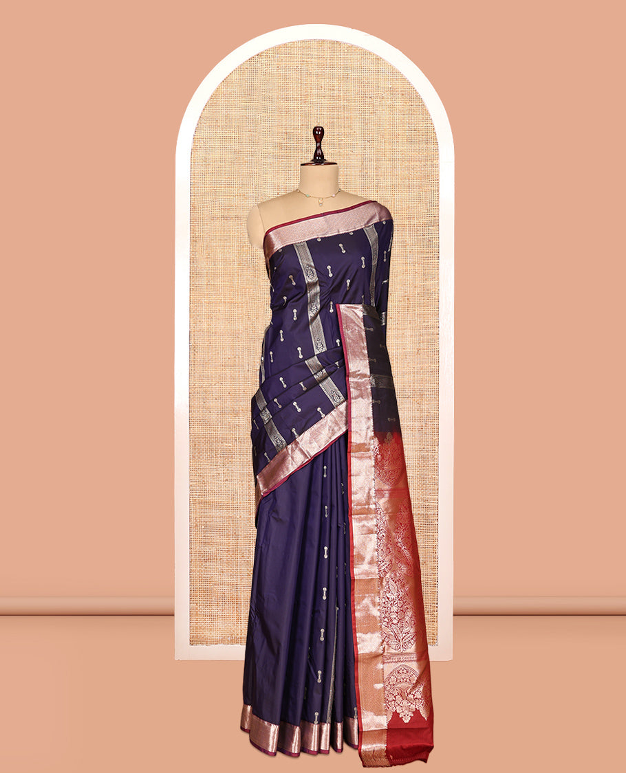Navy Blue Gift Saree