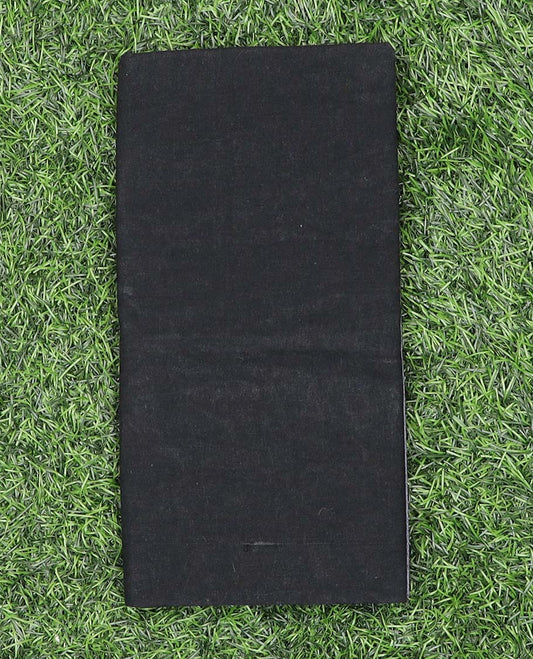 Black solid cozy cotton lungi