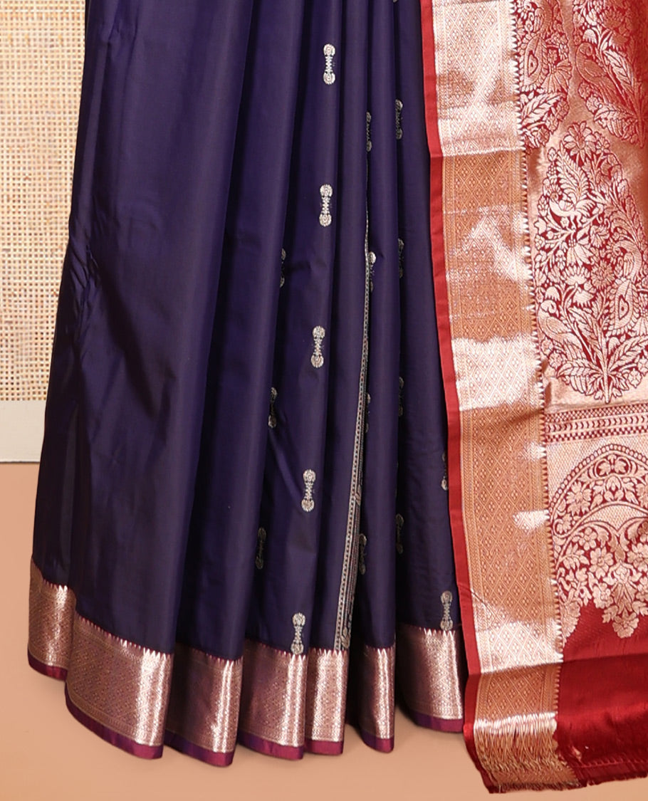 Navy Blue Gift Saree