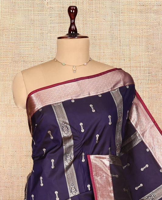 Navy Blue Gift Saree
