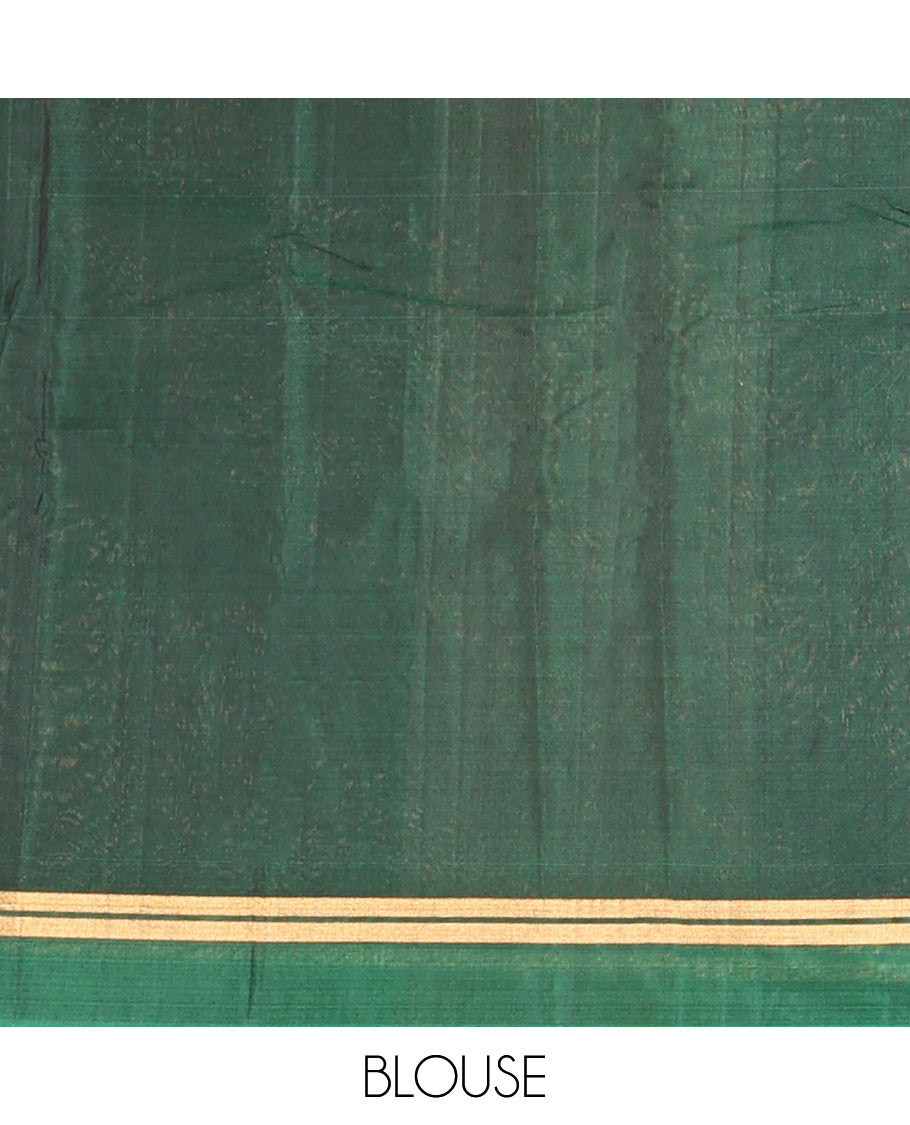 Mustard Silk Cotton Saree