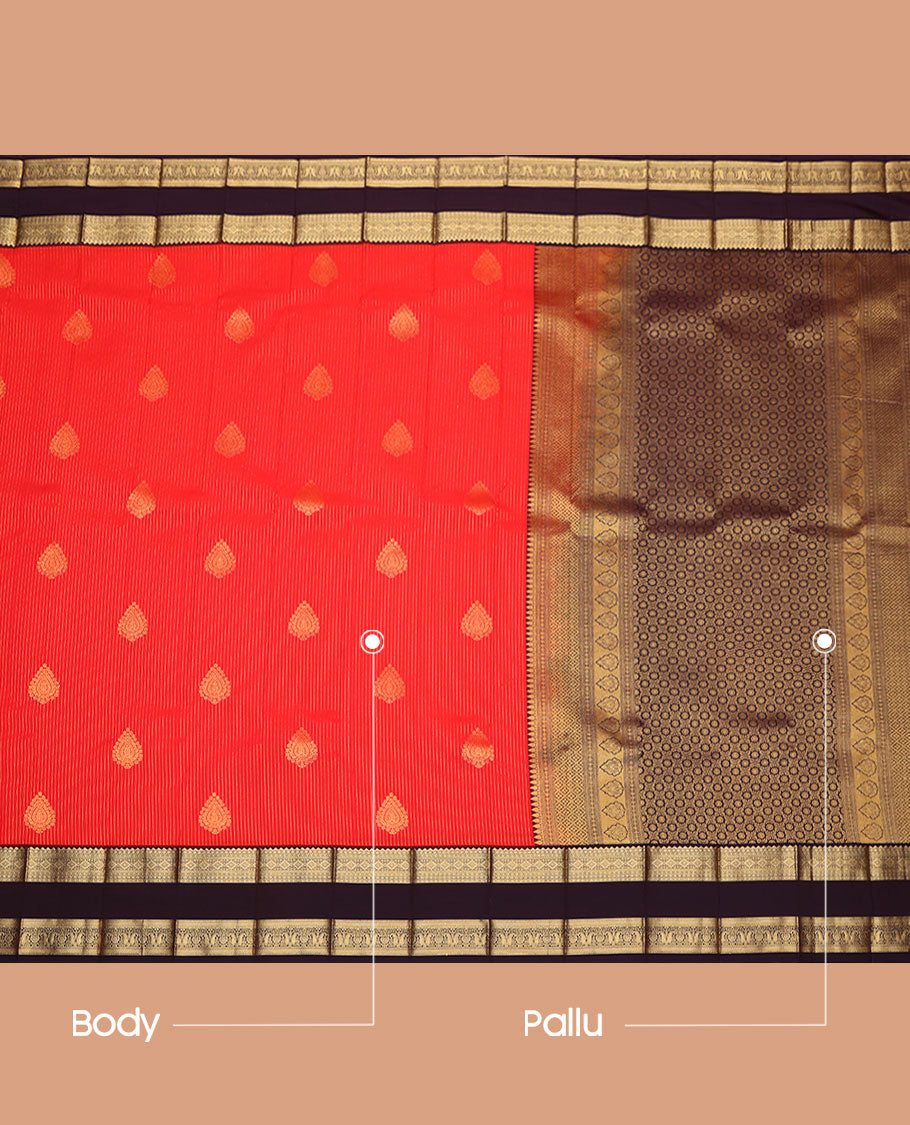 Red Budget Silk Saree