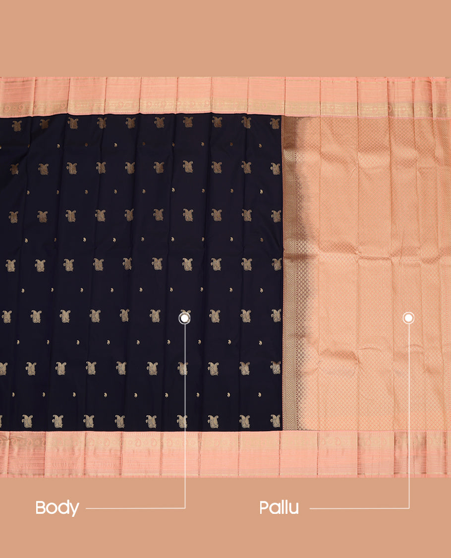 Black Budget Silk Saree