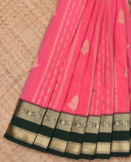 Pink Budget Silk Saree