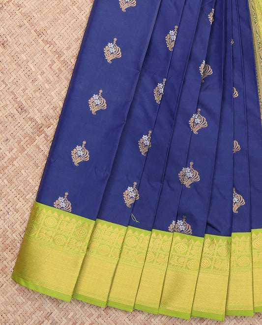 Blue Budget Silk Saree