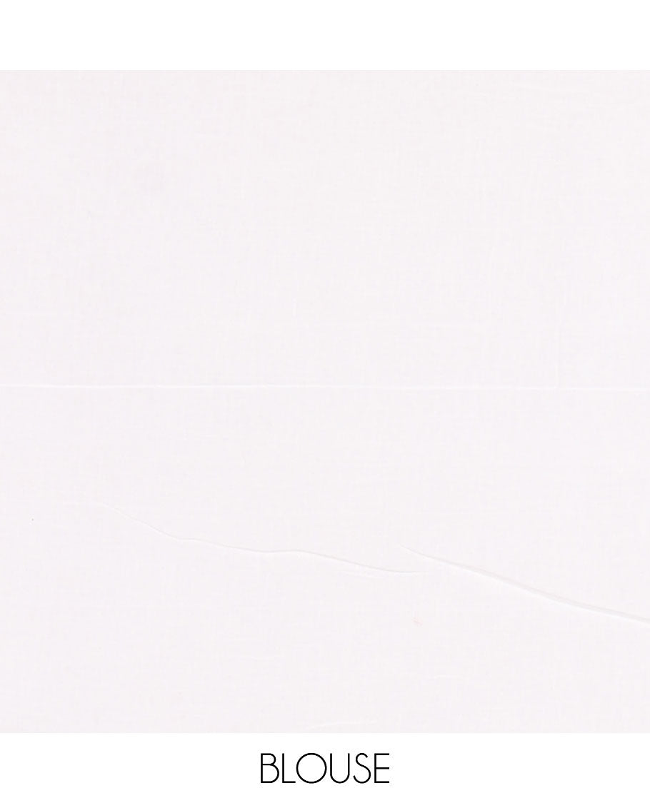 Borderless White Khadi Mul Cotton Saree, Enthralled with Big Hibiscus Floral Motifs Foil-Printed on Its Body, Subtly Sparkled Pallu of the Same Print and Tassels, and Paired with a Matching Blouse