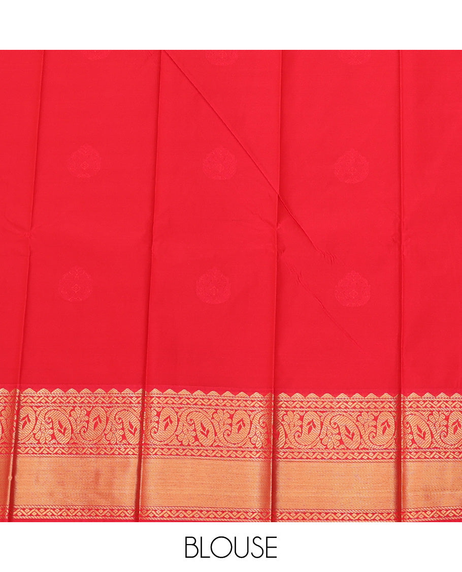 Maroon Budget Silk Saree
