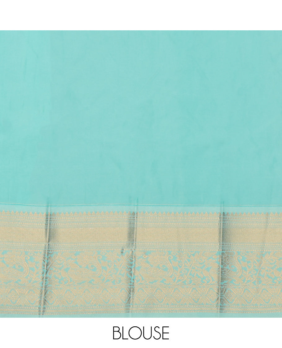 Blue Tree Butta Budget Silk Saree