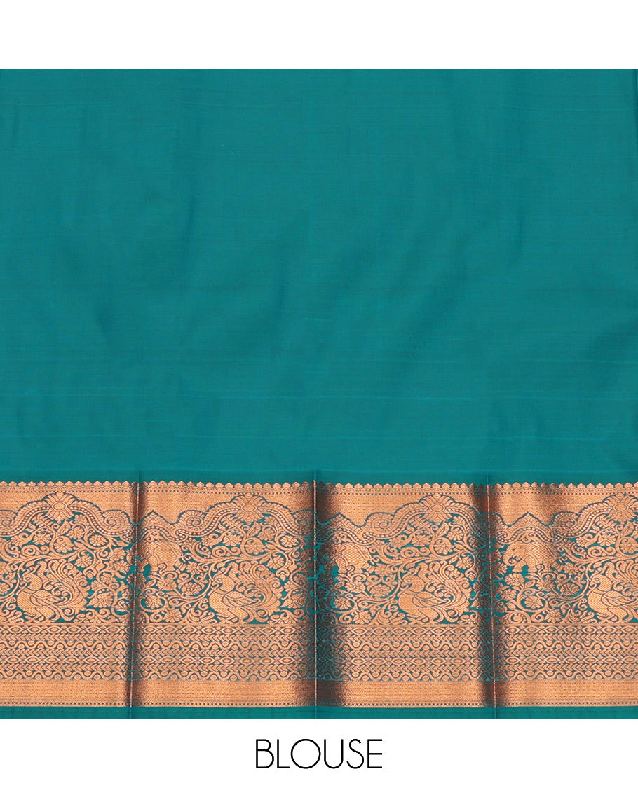 Maroon Budget Silk Saree, Crafted with Zari Buttas and Checks, Complemented by a Contrast Traditional Zari Border, Grand Pallu, and Contrast Blouse