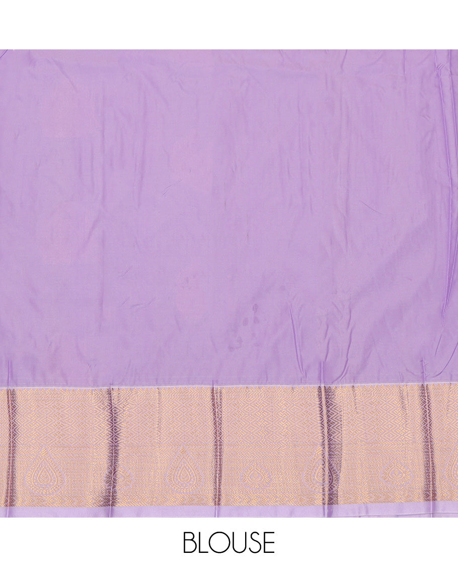 Maroon Budget Silk Saree