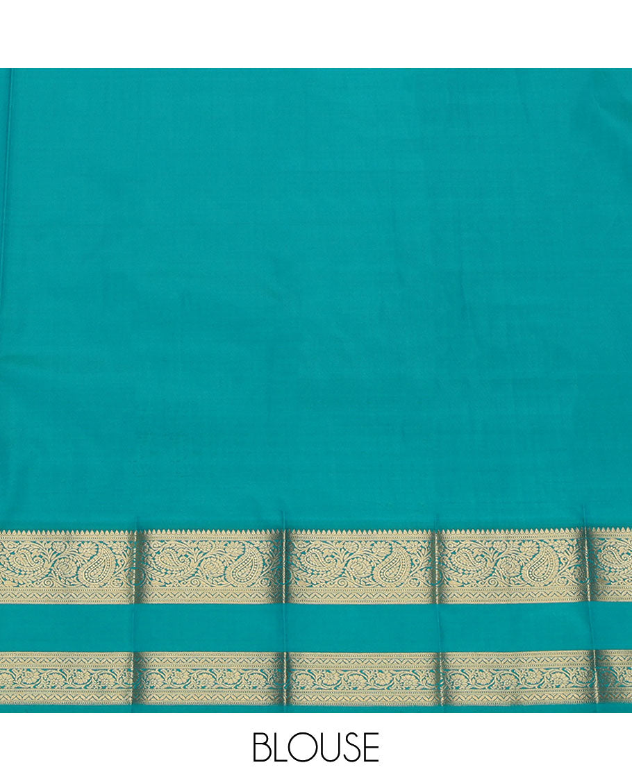 Rust Budget Silk Saree
