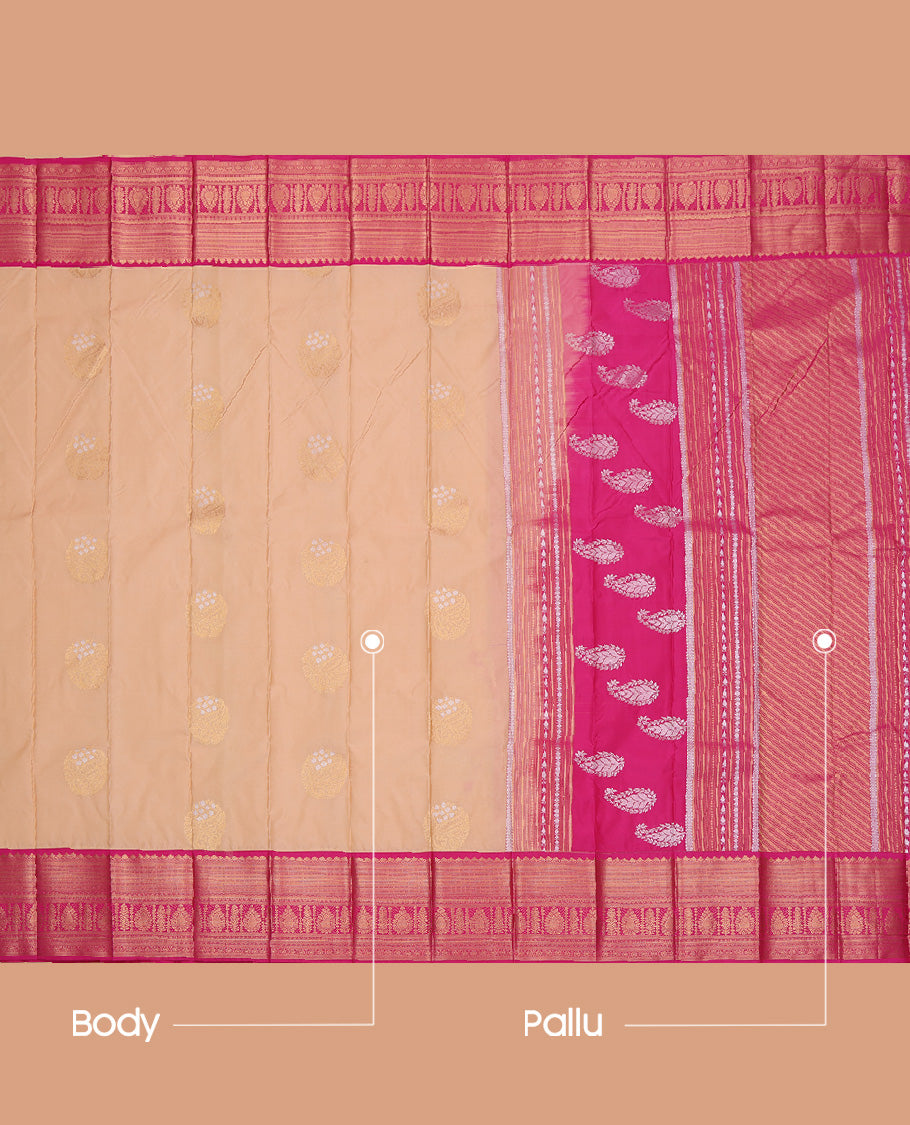 Sandal Budget Silk Saree