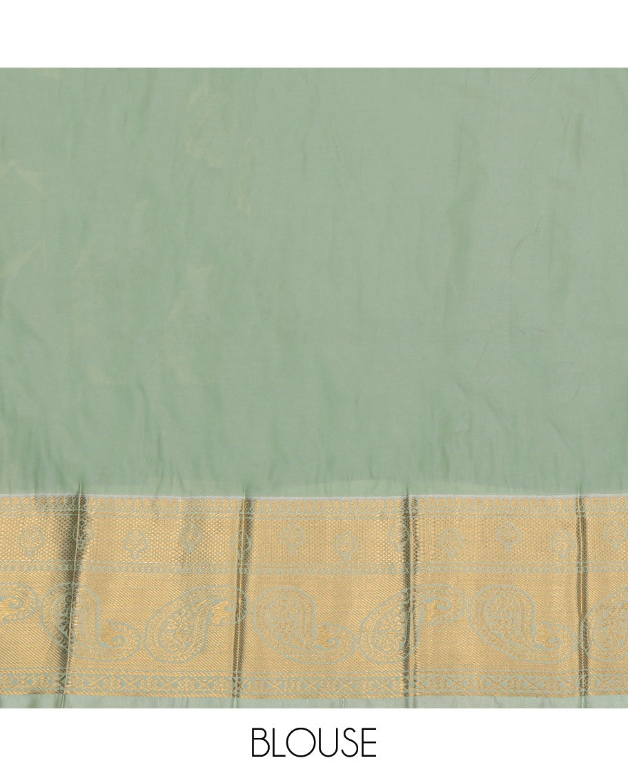 Dark Green Budget Silk Saree