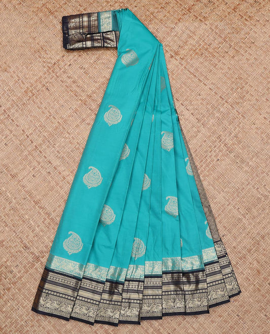 Blue Butta Budget Silk