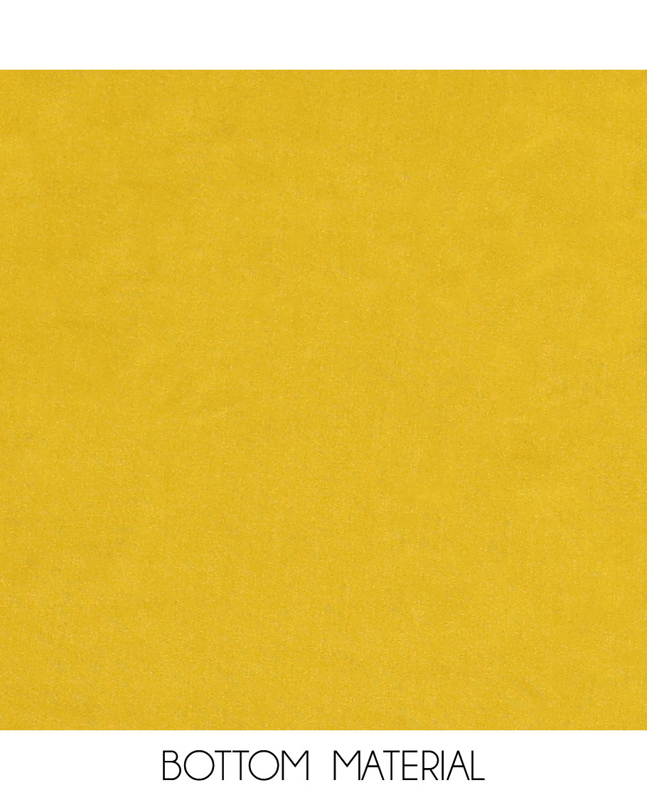 Mustard Cotton Material Chudidar Set