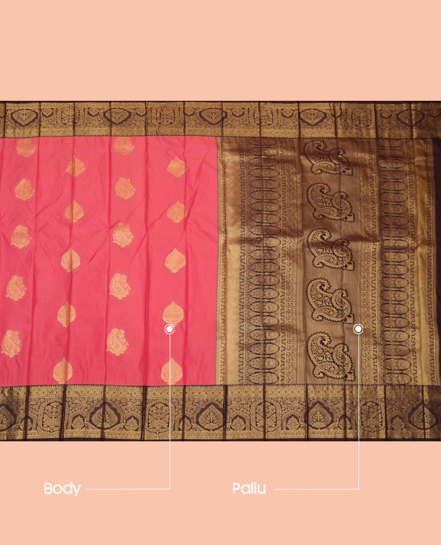 Pink Budget Silk Saree
