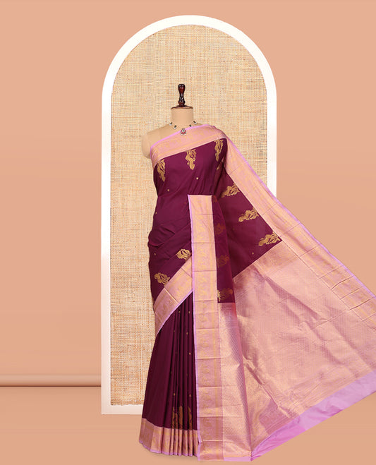 Purple Budget Silk