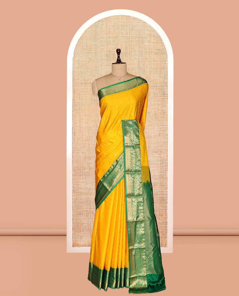 Yellow Gift Saree