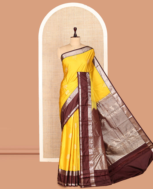 Yellow Gift Saree