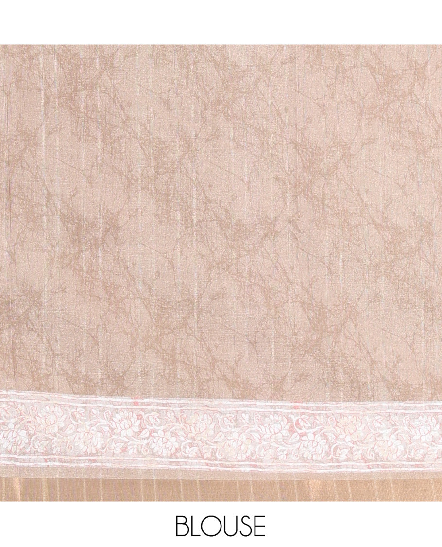 Chikku Manipuri Tussar Saree