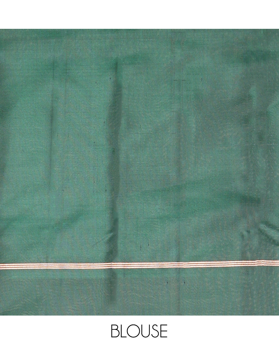 Yellow Mayuri Soft Silk Saree