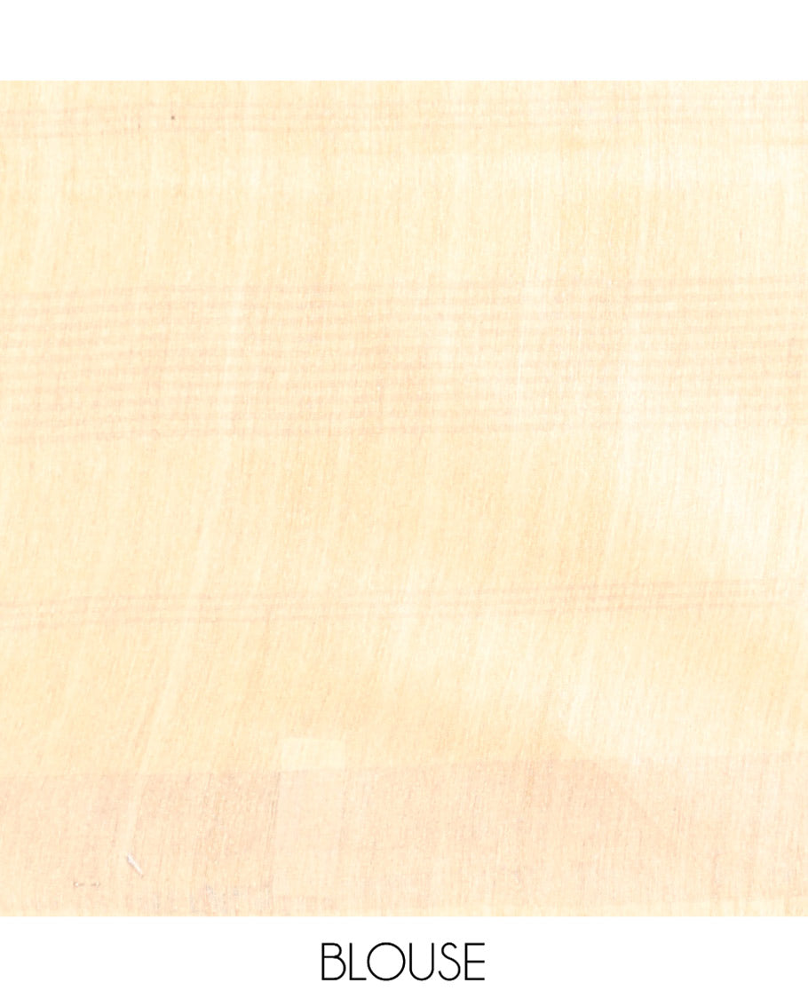 Sandal Tussar Silk Saree, Gleamed Up with Zari Stripes, a Subtle Border, Pallu of Stripes, and a Matching Blouse