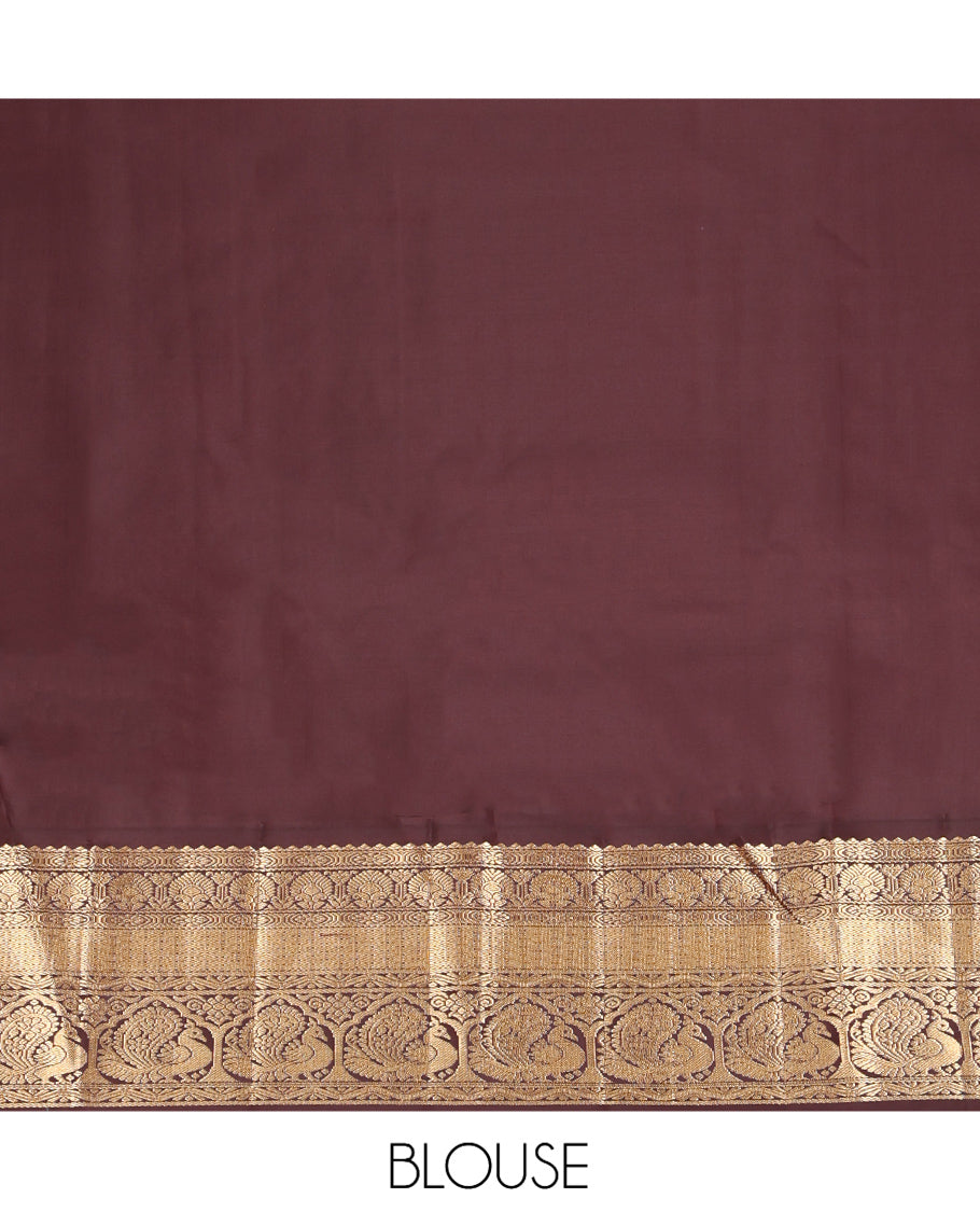 Pink Kanchipuram Silk Saree