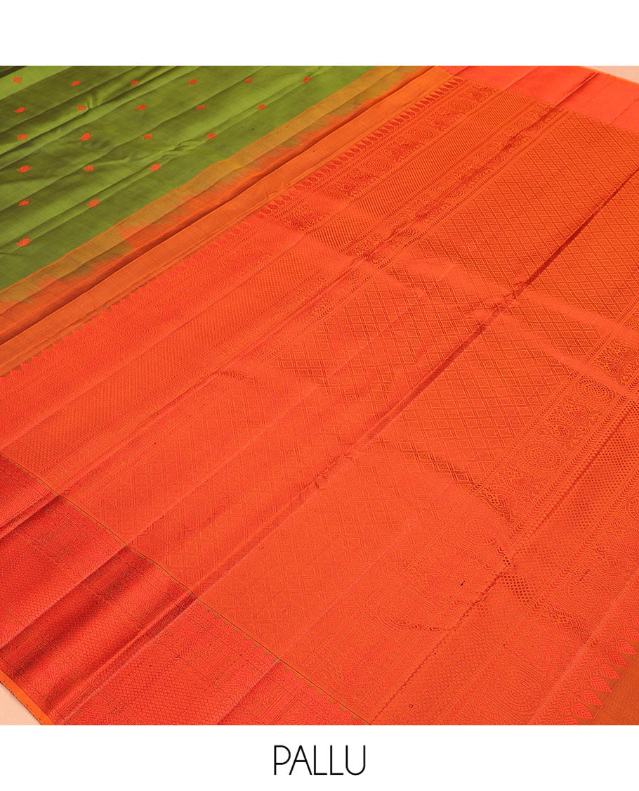 Green Kanchipuram Silk Saree